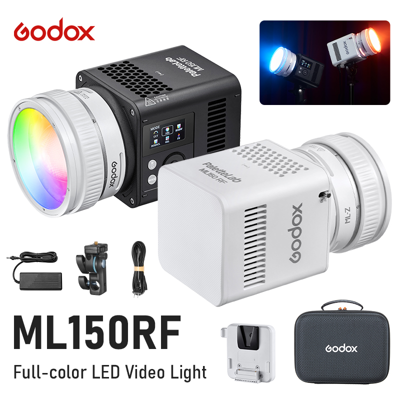 Photography Lighting Wireless - Godox ML150RF Full-color LED Video Light