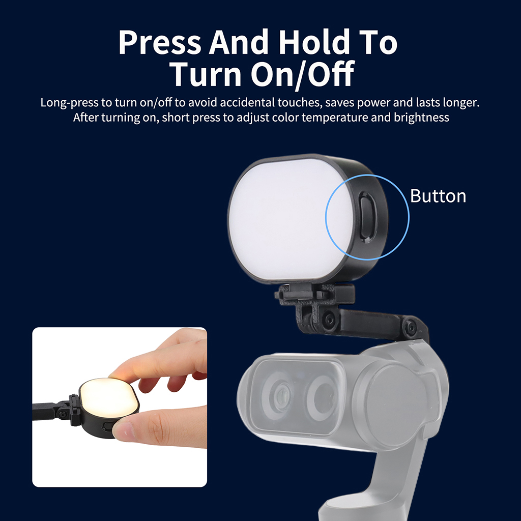Photography Lighting Kit Portable - Portable Gimbal Fill Light For Insta360