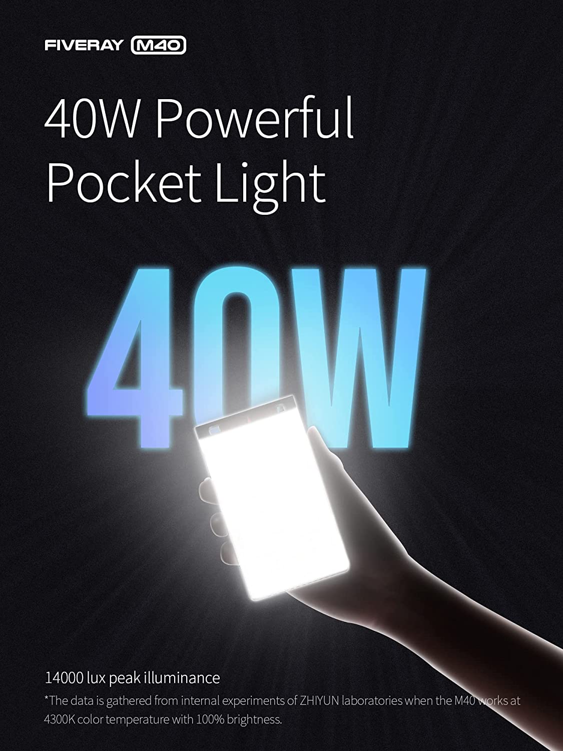 ZHIYUN FIVERAY M40 Bi-Color Po - Photography Lighting Wireless ulasan dan harga