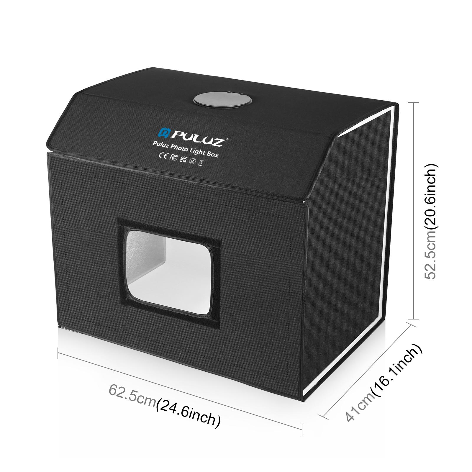 PULUZ 60 x 40cm Photo Studio L - Photography Lighting Kit With Backdrop ulasan dan harga
