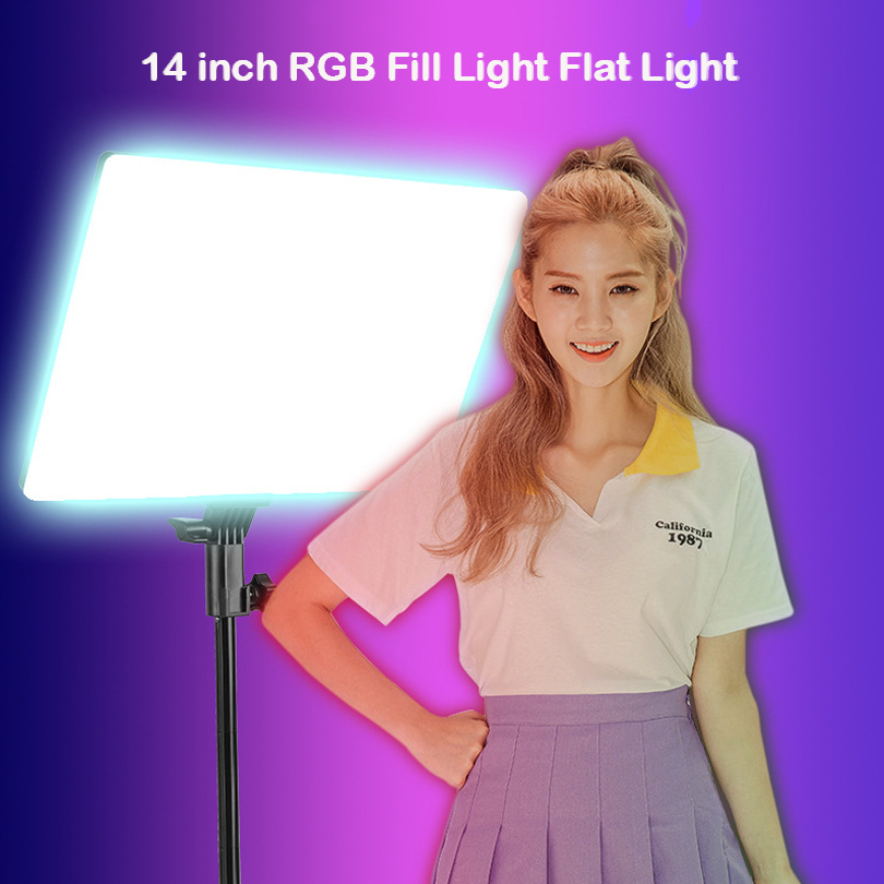 RGB 14'' LED Video Light Remot - Photography Lighting Uk ulasan dan harga