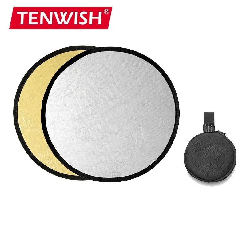 TENWISH Photography Mini Refle - Reflector Disc Silver ulasan dan harga