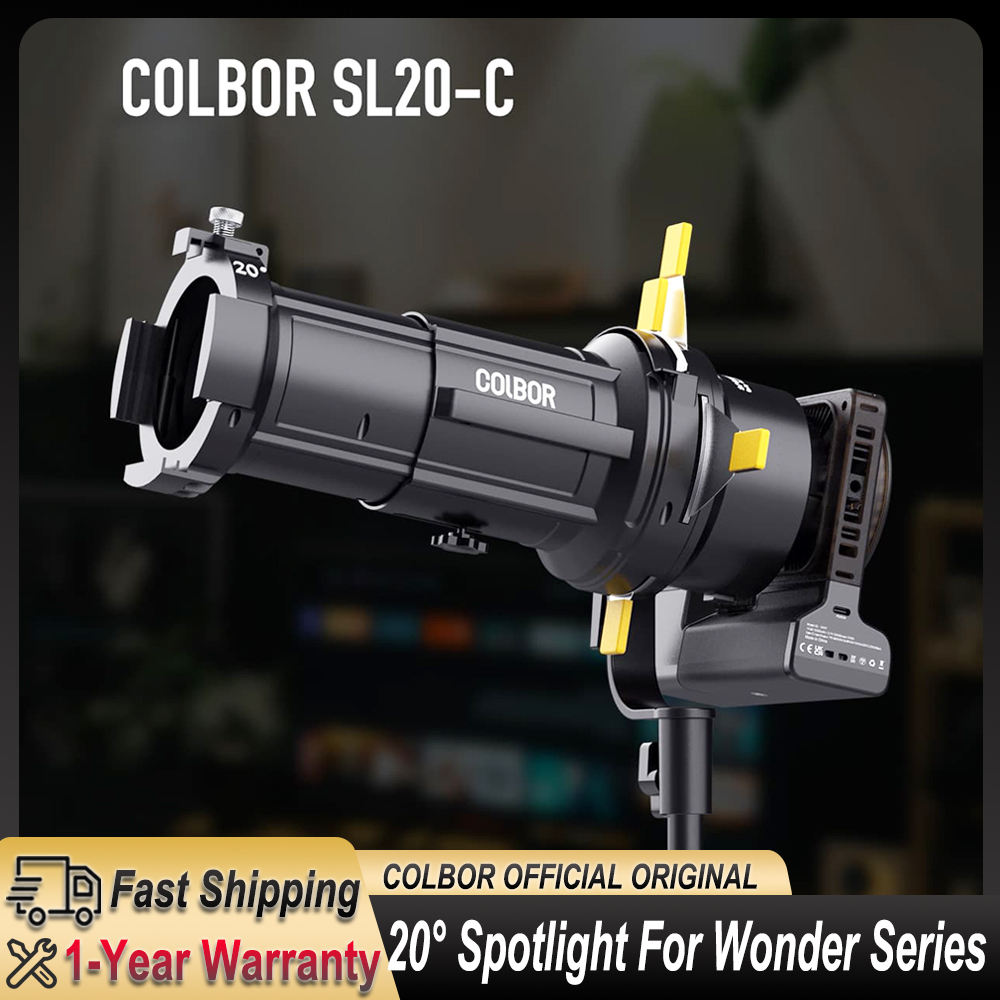 COLBOR SL20-C LED Spotlight Li - Photography Lighting Wireless ulasan dan harga