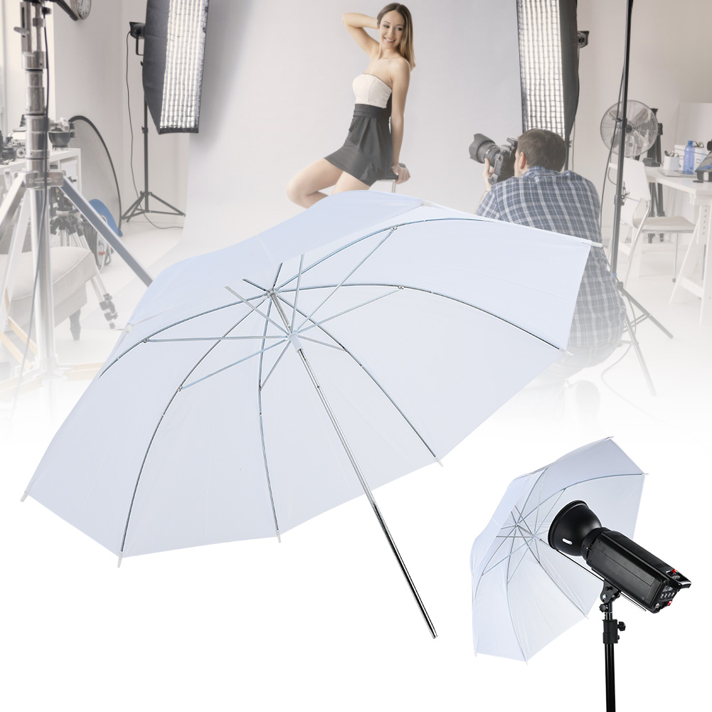 33 Inch Translucent White Soft - Photography Lighting With Umbrella ulasan dan harga