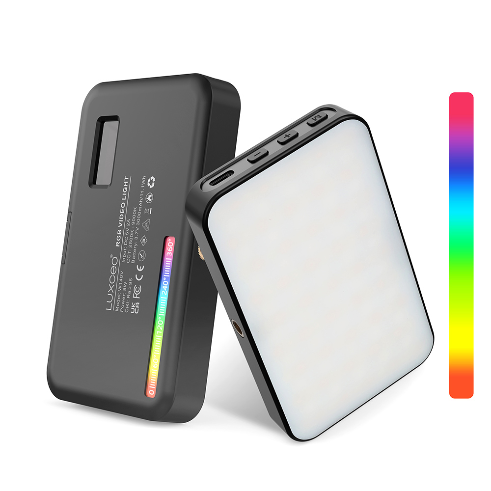 LUXCEO V10 PRO Video Light RGB - Photography Lighting With Umbrella ulasan dan harga