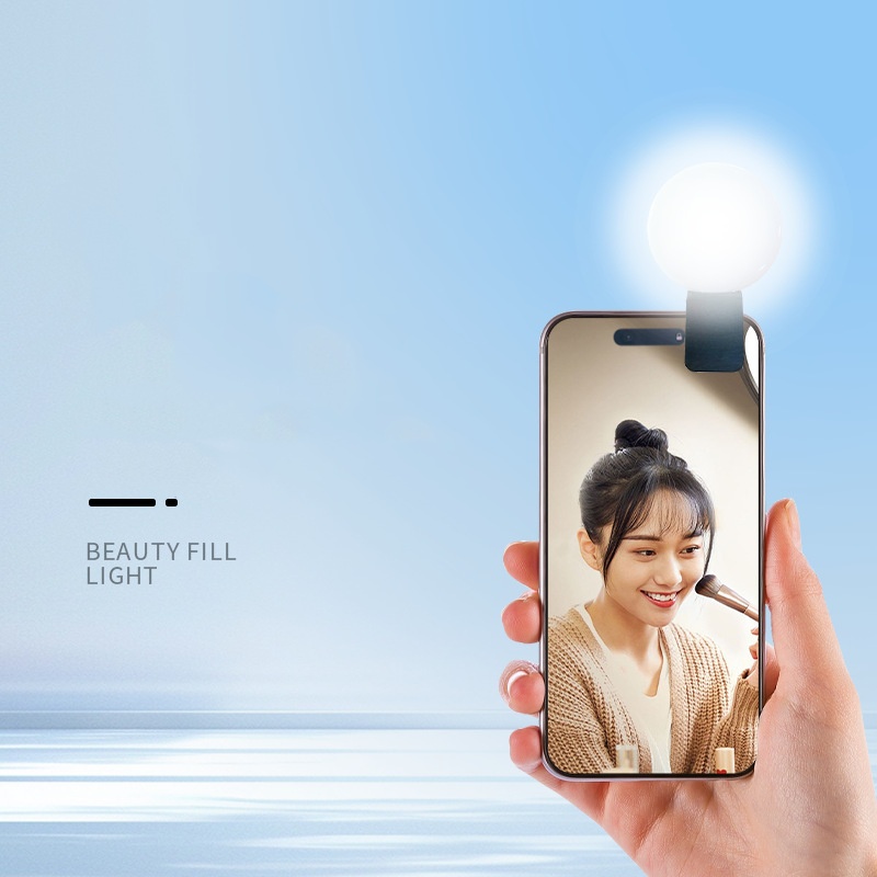 Mini Q Round Selfie Fill Light - Photography Lighting Spotlight ulasan dan harga