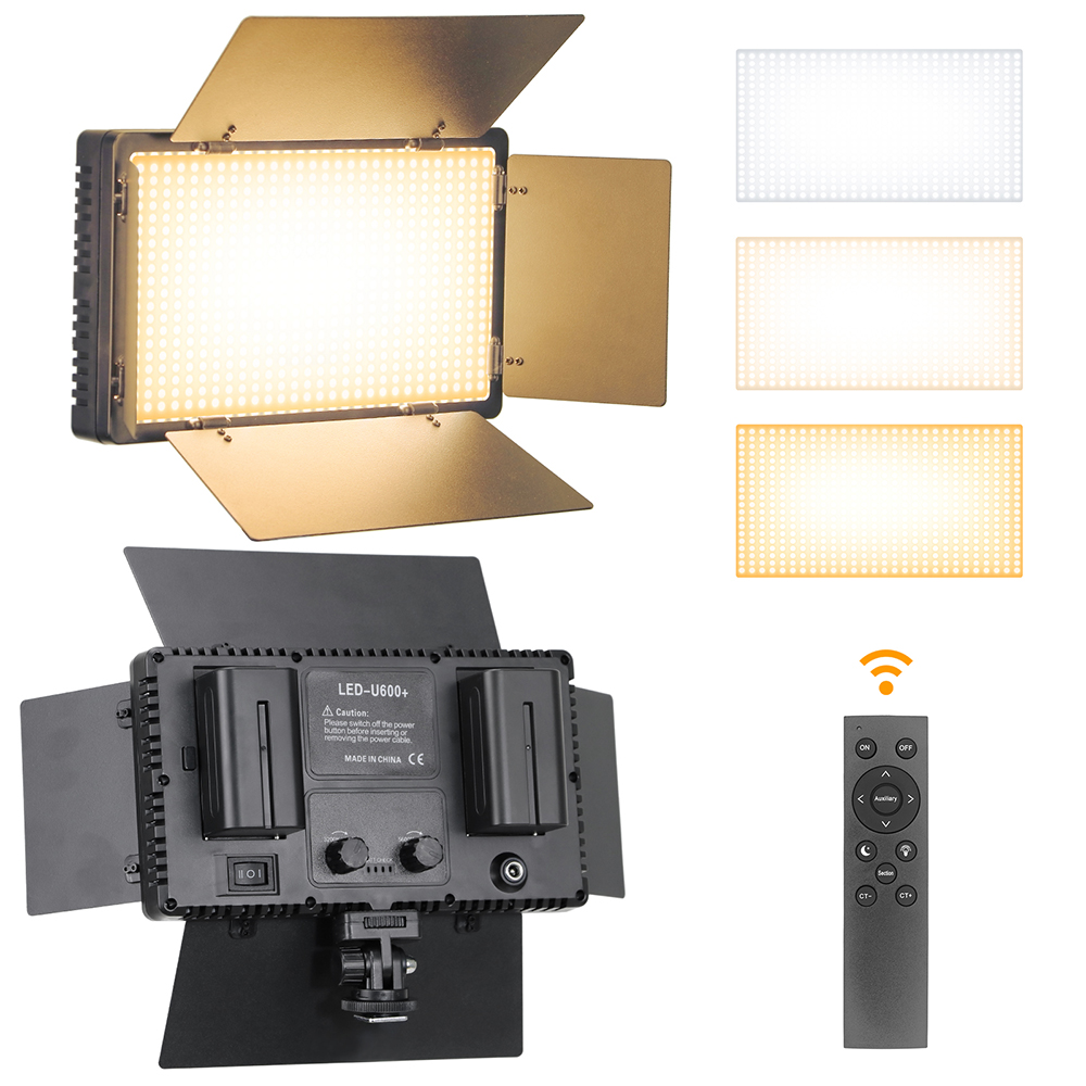 U800 600 LED Video Panel Light - Photography Lighting Uk ulasan dan harga