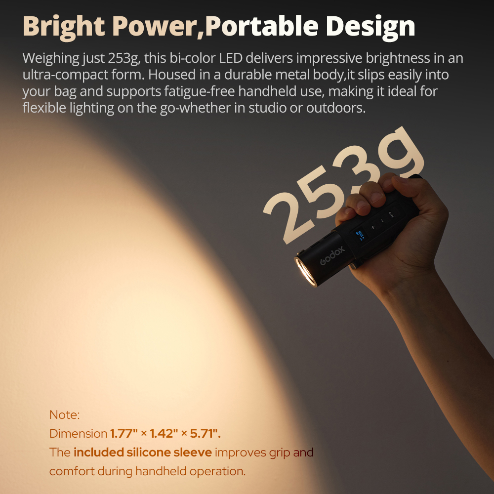 Godox Bi-Color LED Video Light - Photography Lighting Uk ulasan dan harga