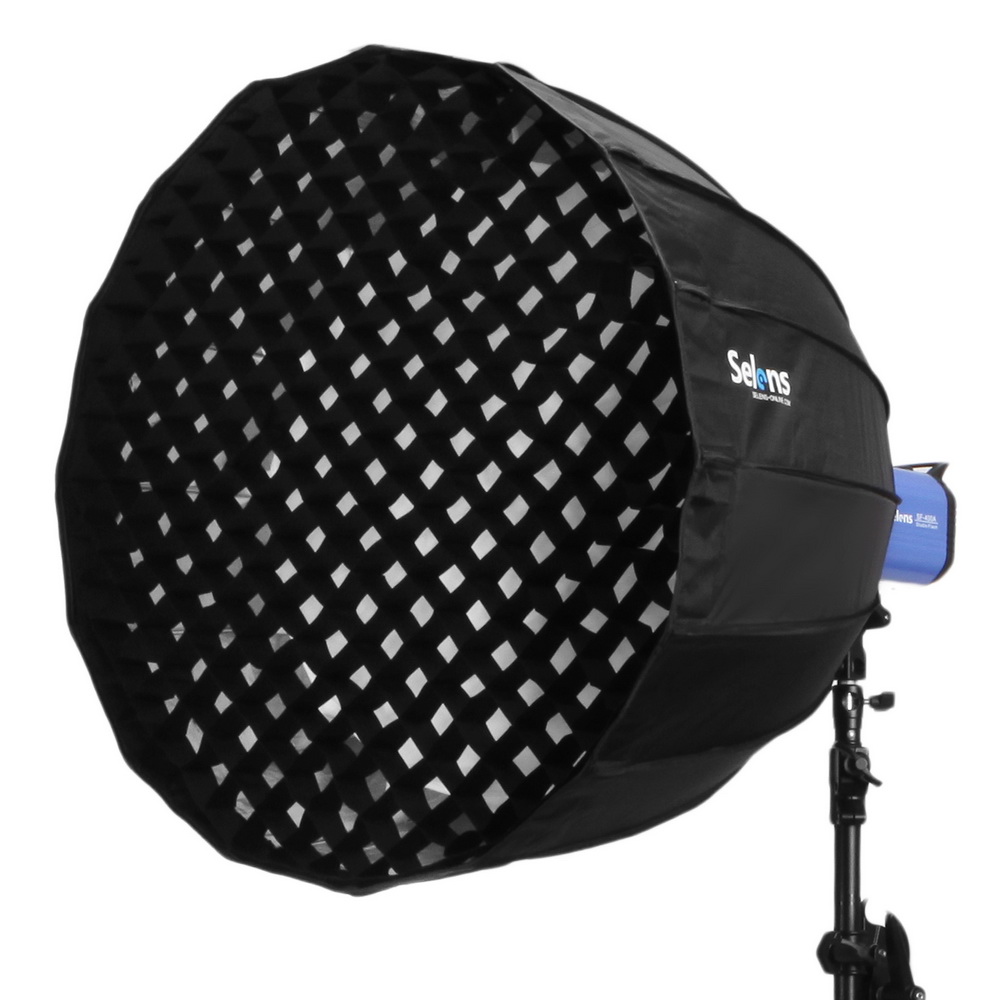 Selens Round Honeycomb Grid Fo - Parabolic Umbrella Deep ulasan dan harga