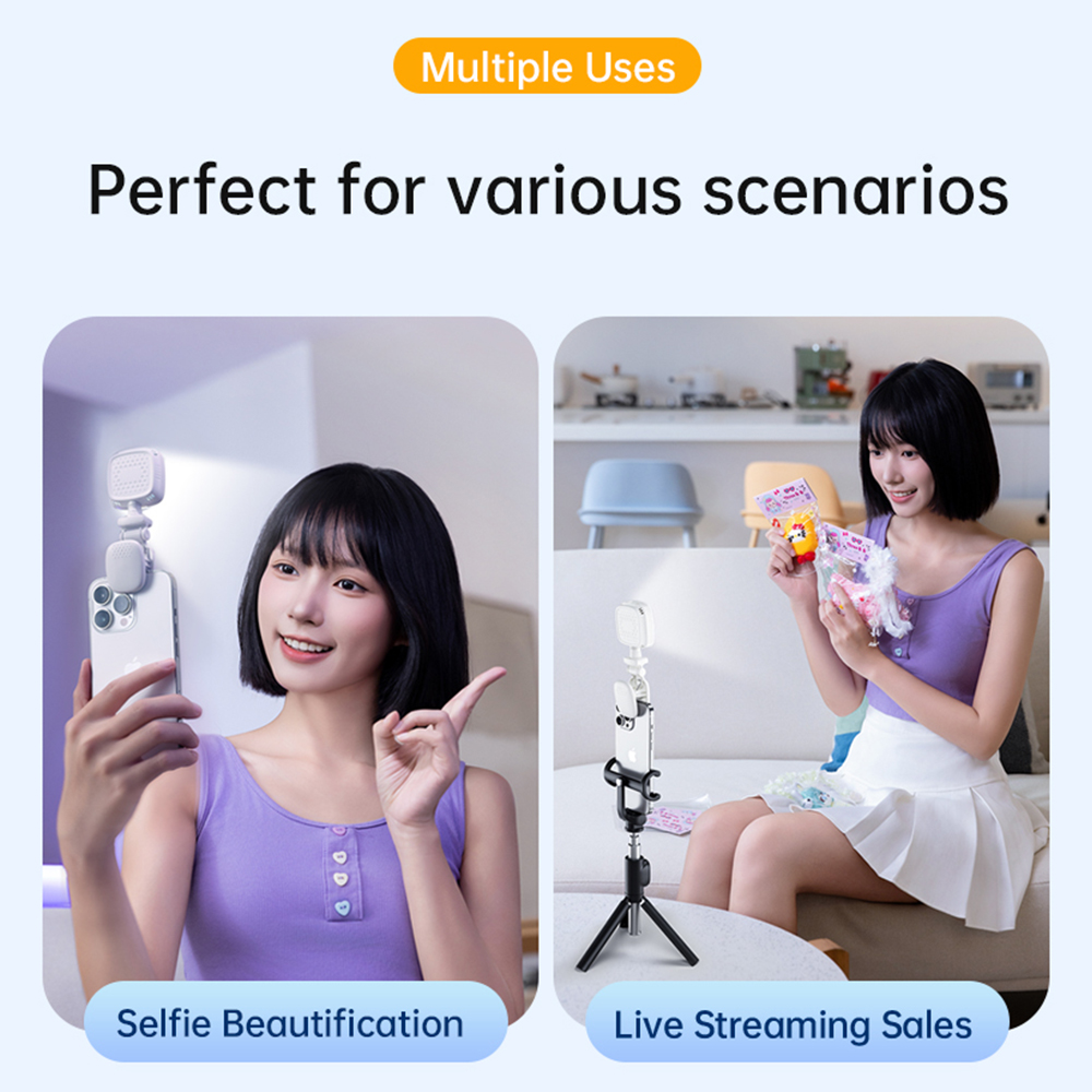 Portable LED Selfie Light Came - Photography Lighting Spotlight ulasan dan harga
