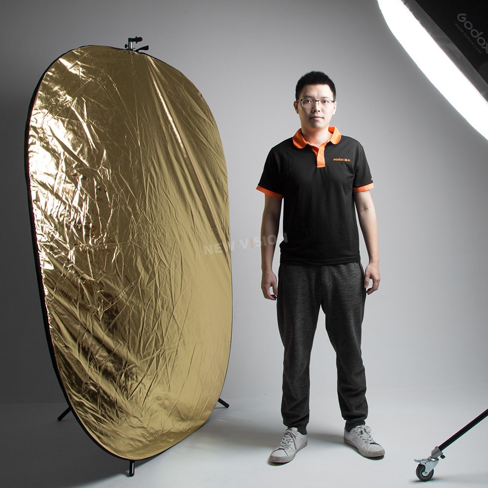 Godox 2in1 150x200cm Gold and  - Reflector Disc Silver ulasan dan harga