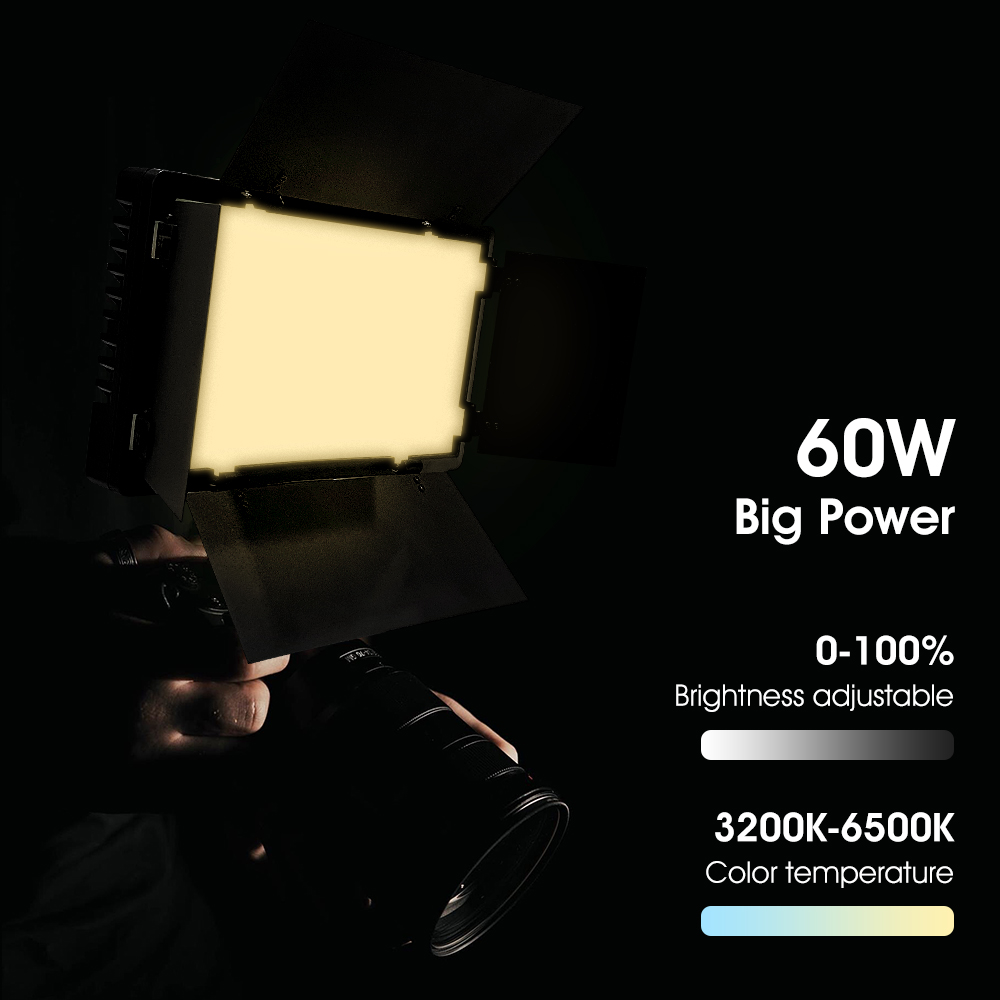 Portable Video Light DS60BI Ph - Photography Lighting Uk ulasan dan harga
