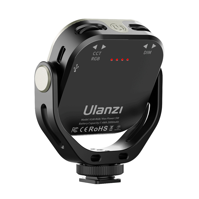 Ulanzi VL66 RGB Video Light 25 - Photography Lighting With Umbrella ulasan dan harga