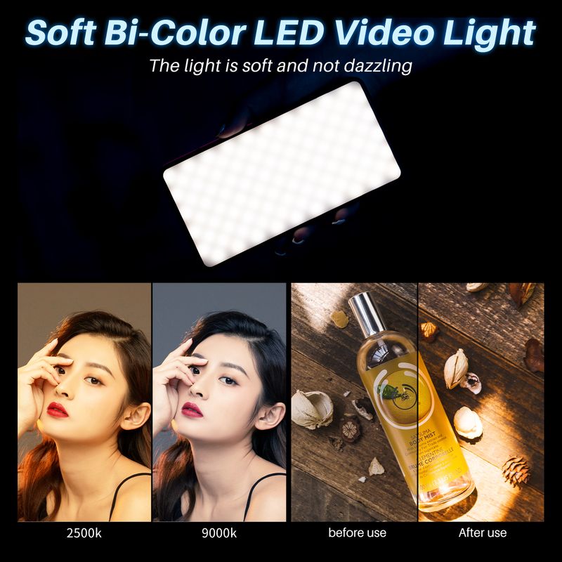 Ulanzi VL200 Soft Bi-Color LED - Photography Lighting Wireless ulasan dan harga