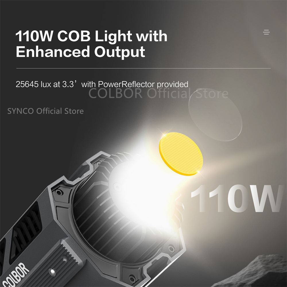 COLBOR CL100X COB Led Light Vi - Photography Lighting Wireless ulasan dan harga
