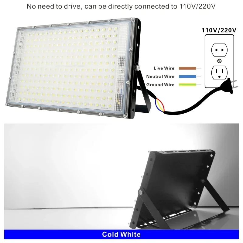 110V 220V Led Flood Light 50W  - Photography Lighting Uk ulasan dan harga