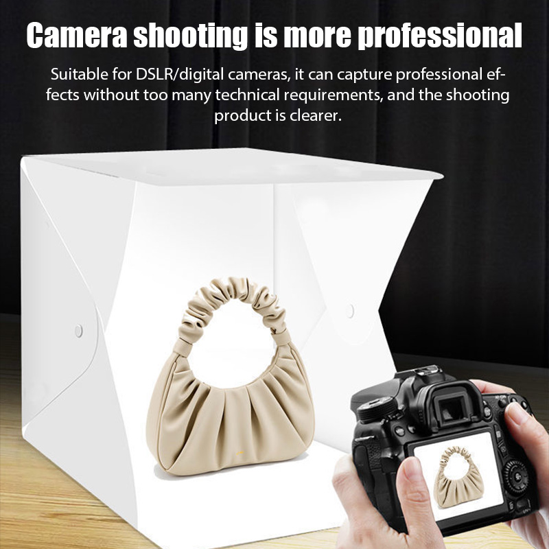 Lightbox Light Box Mini Photo  - Photography Lighting Kit With Backdrop ulasan dan harga