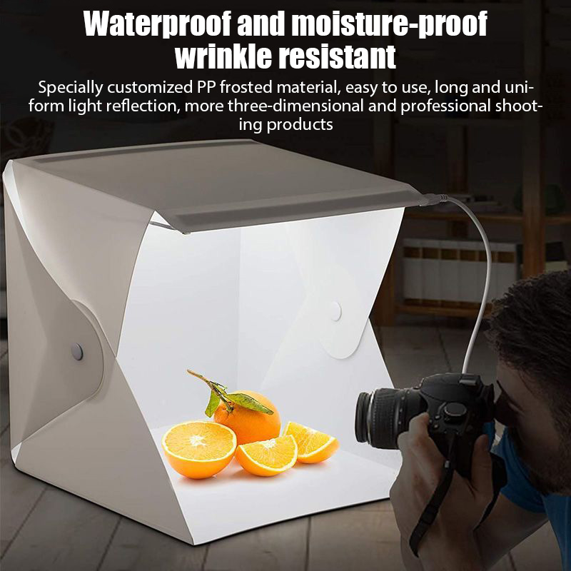 Folding Lightbox Portable Phot - Photography Lighting Kit Portable ulasan dan harga