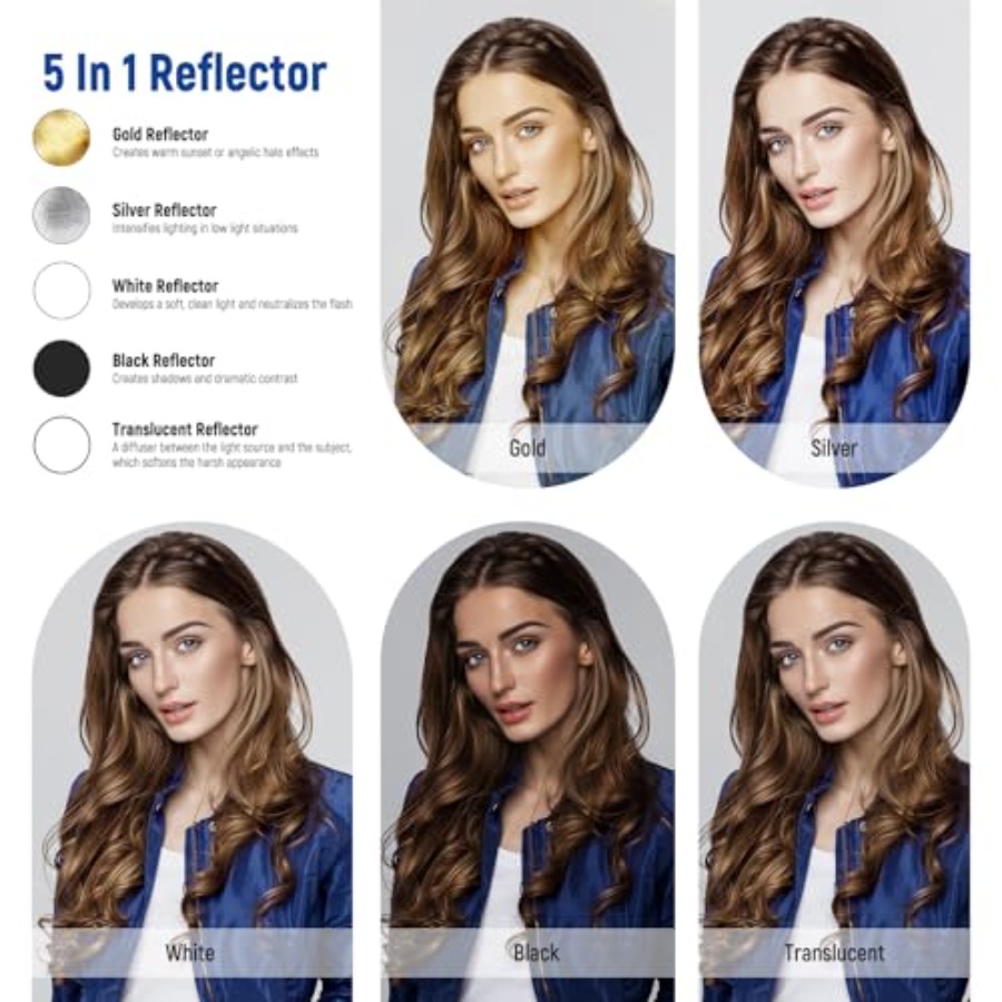 51 Inch/130 Centimeter Light R - Reflector Disc Silver ulasan dan harga