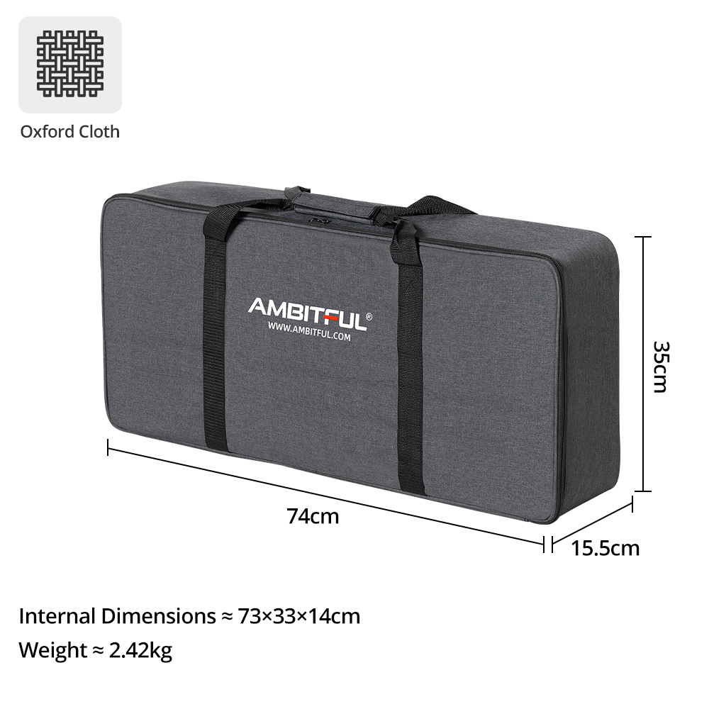 AMBITFUL new PB06 Portable Car - Photography Lighting Kit Portable ulasan dan harga