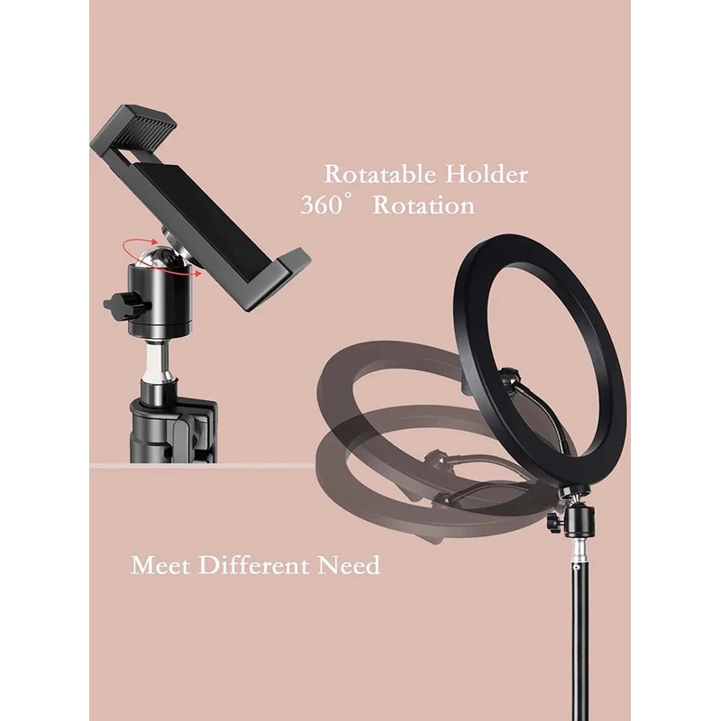 Desiontal 26cm Ring Light with - Photography Lighting Spotlight ulasan dan harga