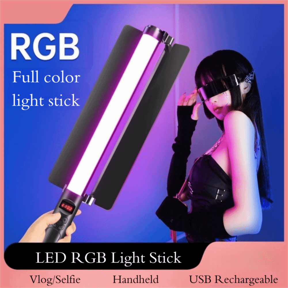 Handheld LED RGB Light Stick C - Photography Lighting Stick ulasan dan harga