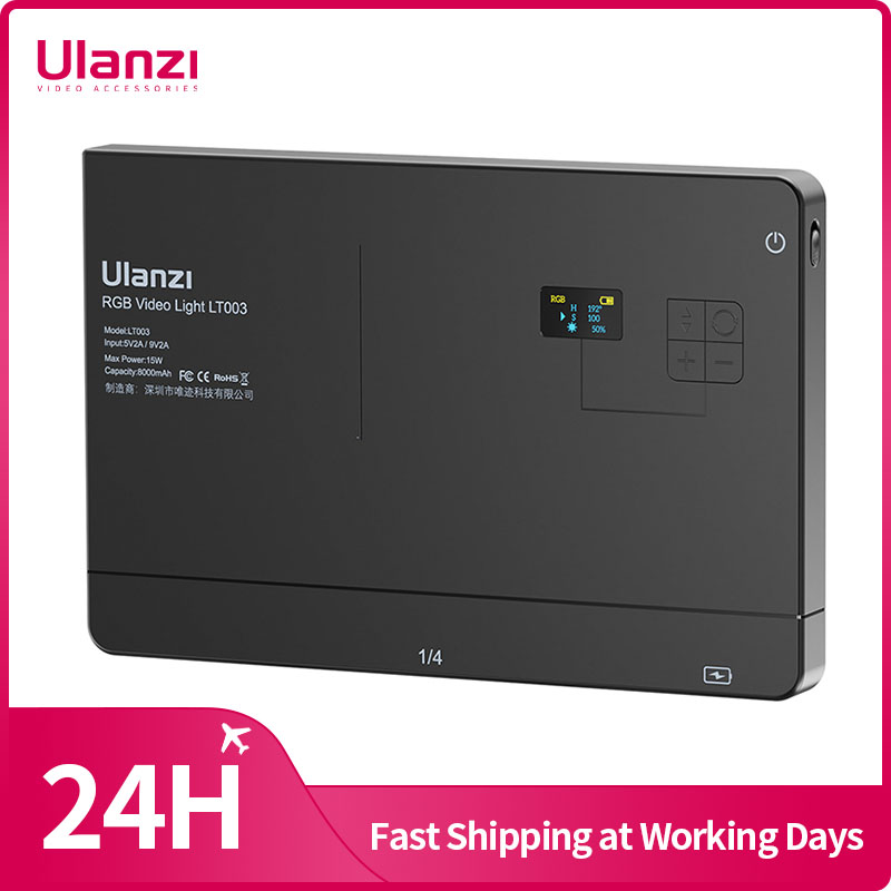 Ulanzi LT003 15W RGB Video Lig - Photography Lighting Wireless ulasan dan harga
