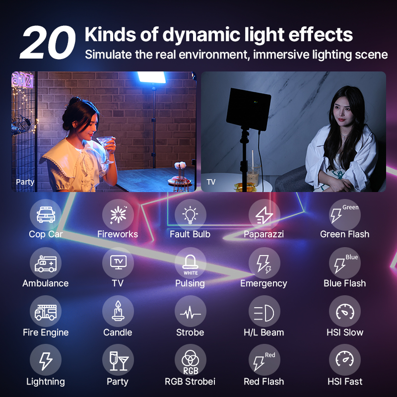 Ulanzi LT003 15W RGB Video Lig - Photography Lighting Wireless ulasan dan harga