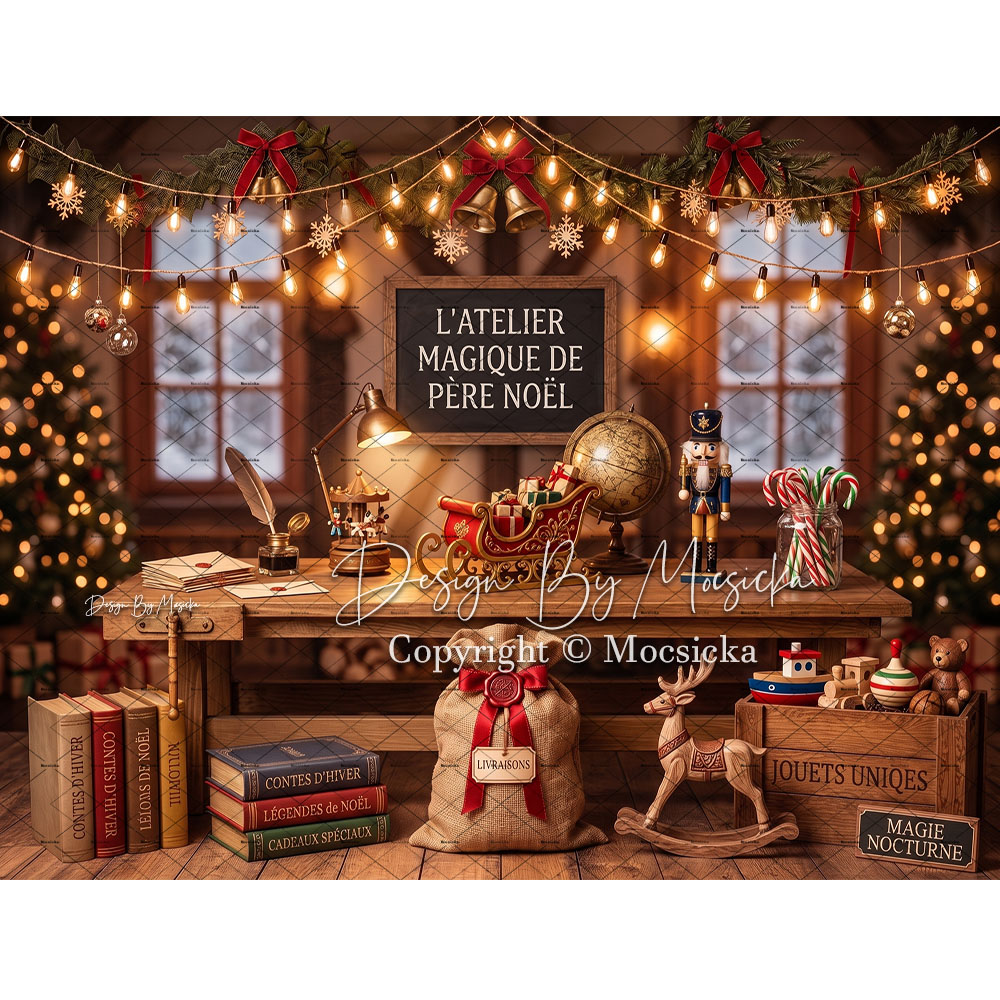 Mocsicka Santa Claus Toy Works - Photography Lighting Workshops ulasan dan harga