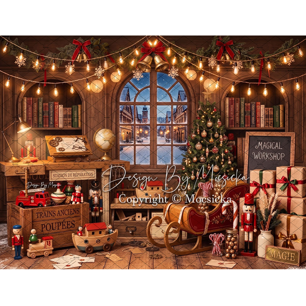 Mocsicka Santa Claus Toy Works - Photography Lighting Workshops ulasan dan harga