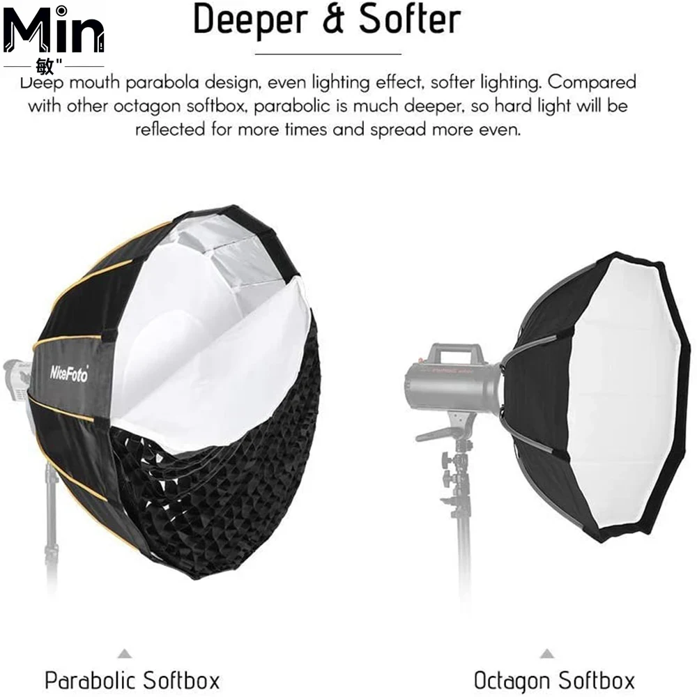 35inch 90cm Quick Set-up Foldi - Parabolic Umbrella Deep ulasan dan harga