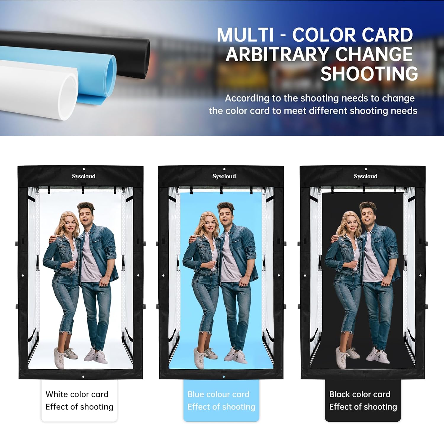 Dimmable LED Photo Studio Ligh - Photography Lighting Kit With Backdrop ulasan dan harga