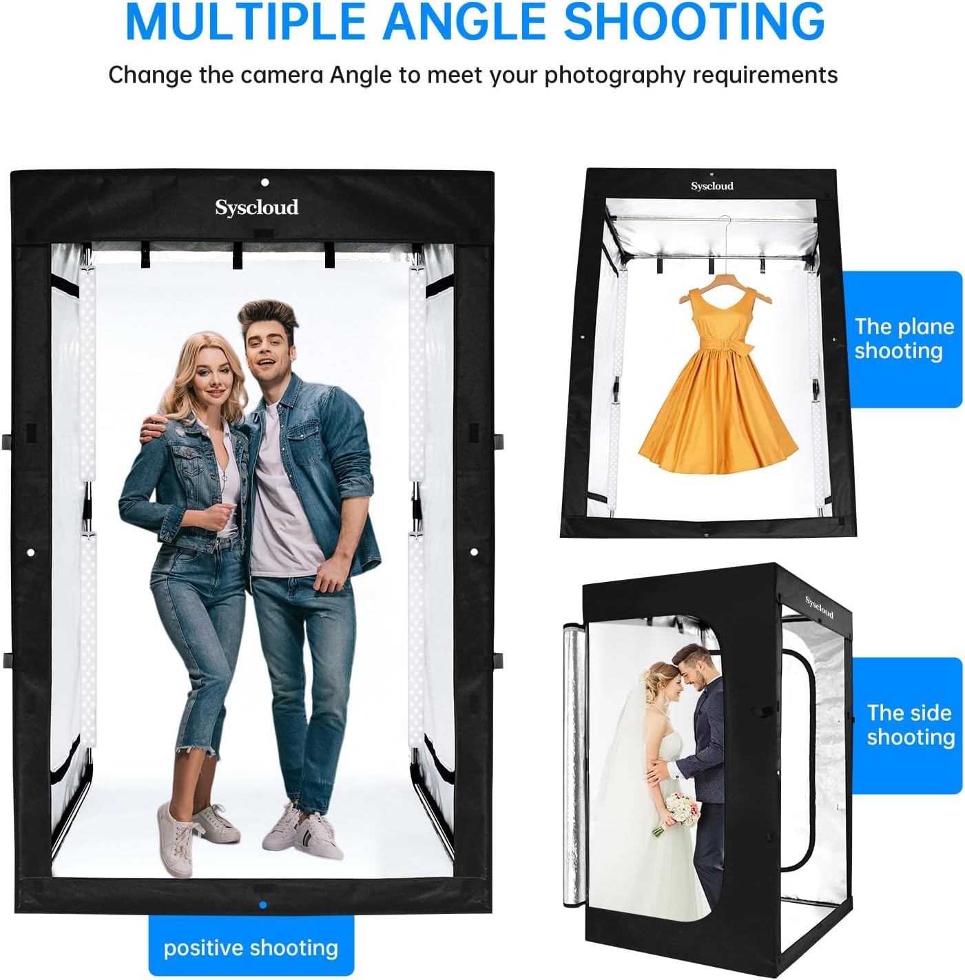 Dimmable LED Photo Studio Ligh - Photography Lighting Kit With Backdrop ulasan dan harga