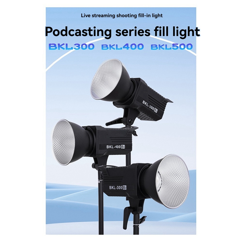 300W Bi LED Video Light, Conti - Photography Lighting Spotlight ulasan dan harga