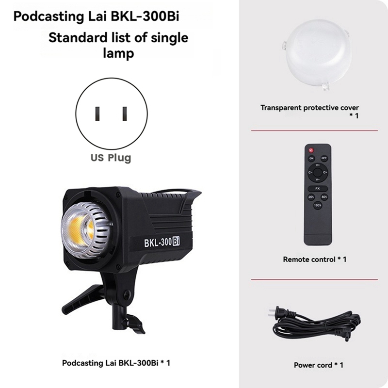 300W Bi LED Video Light, Conti - Photography Lighting Spotlight ulasan dan harga