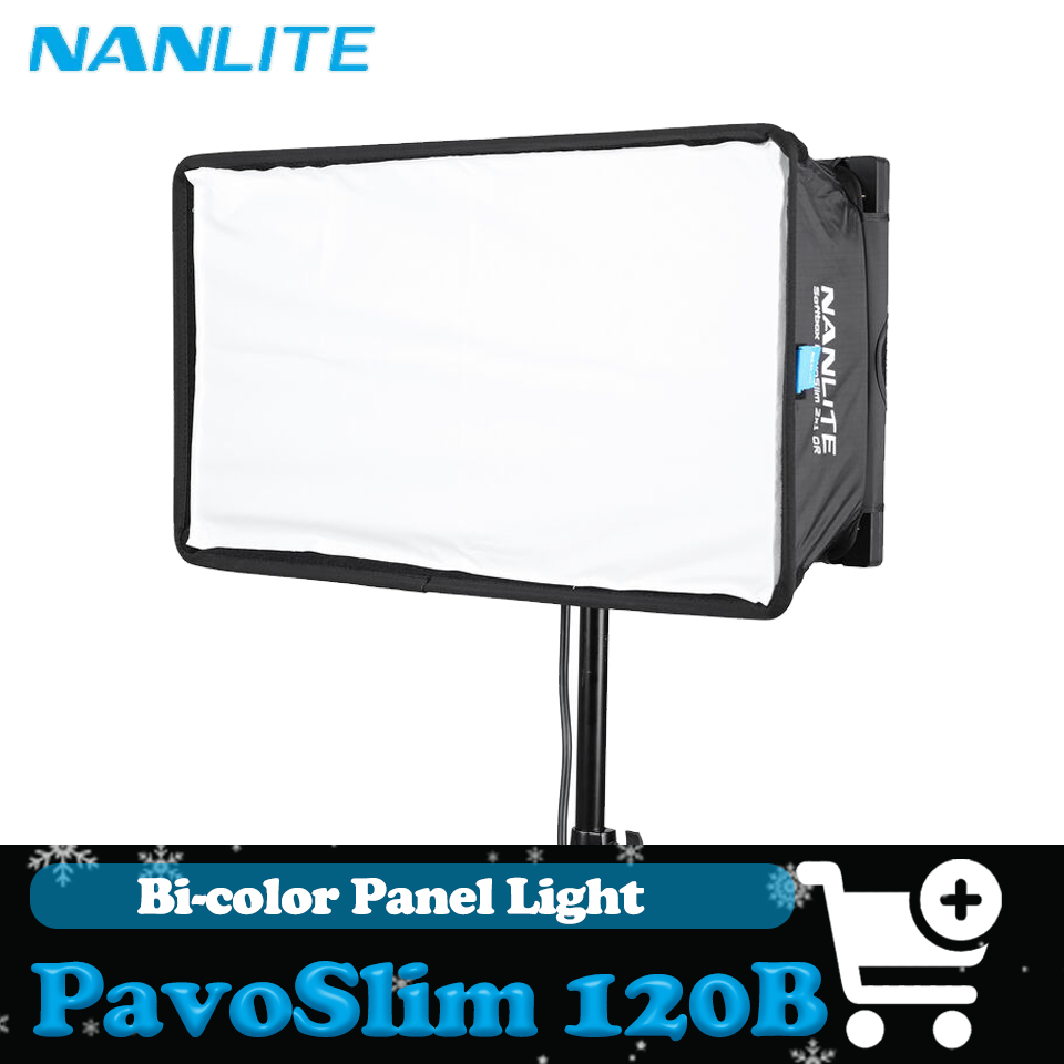 Nanlite PavoSlim 120B Bi-color - Photography Lighting Wireless ulasan dan harga