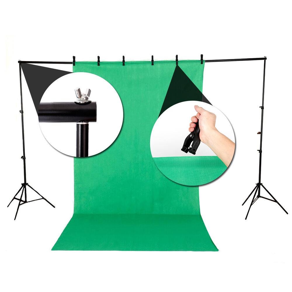Photo Studio Photography Light - Photography Lighting Kit With Backdrop ulasan dan harga