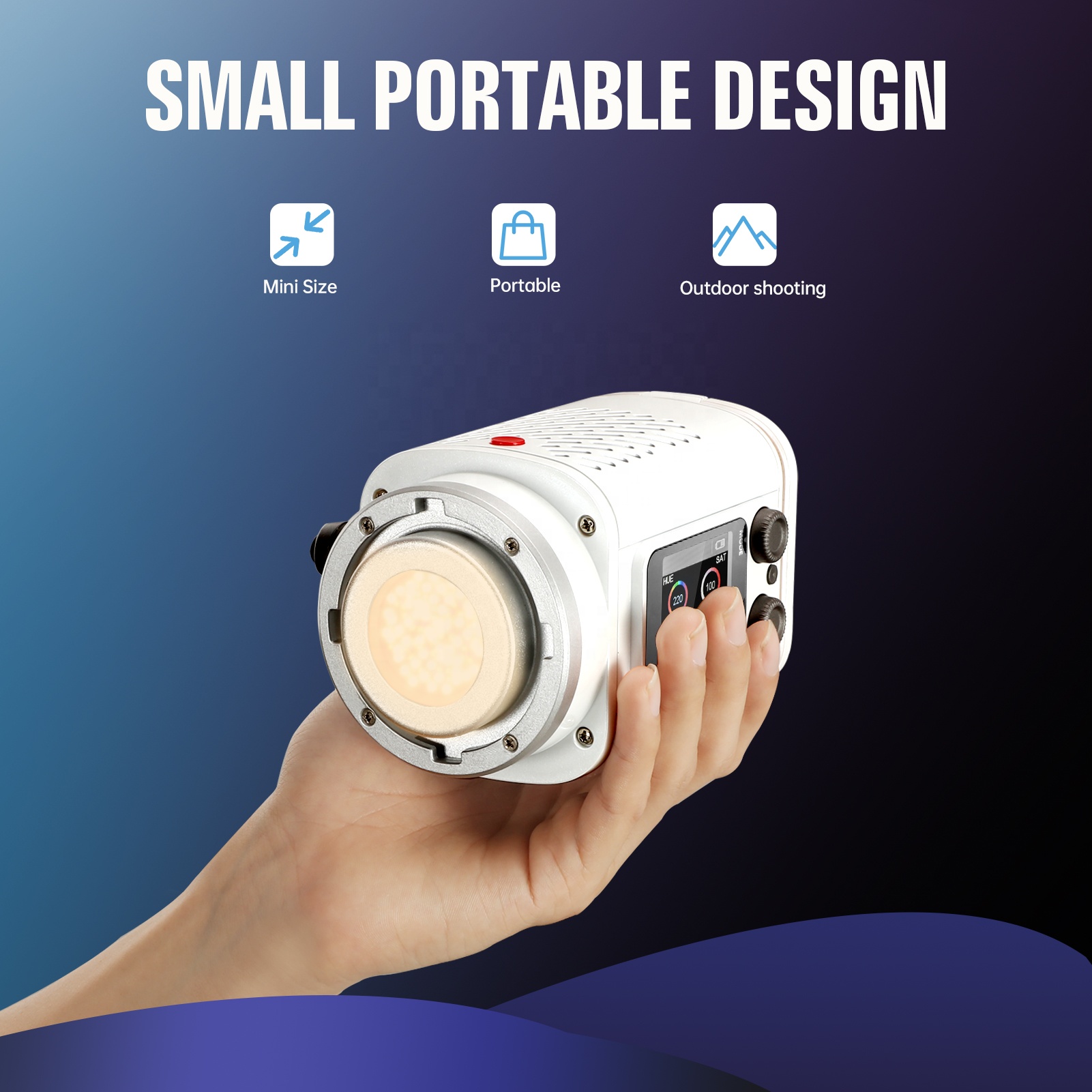 JINBEI EF-60BI 60w Photography - Photography Lighting Kit Portable ulasan dan harga