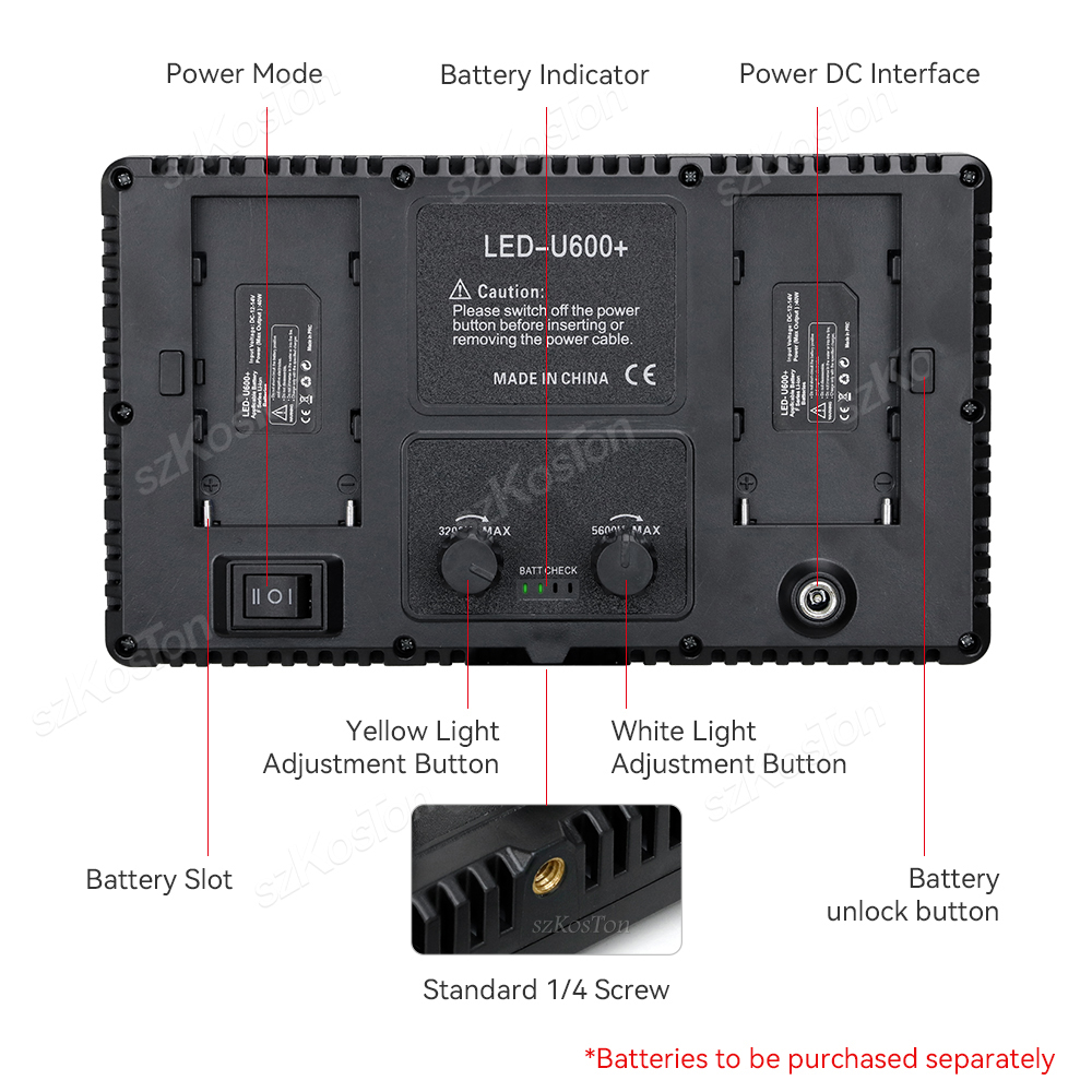 RGB Photography Video LED Fill - Photography Lighting Uk ulasan dan harga