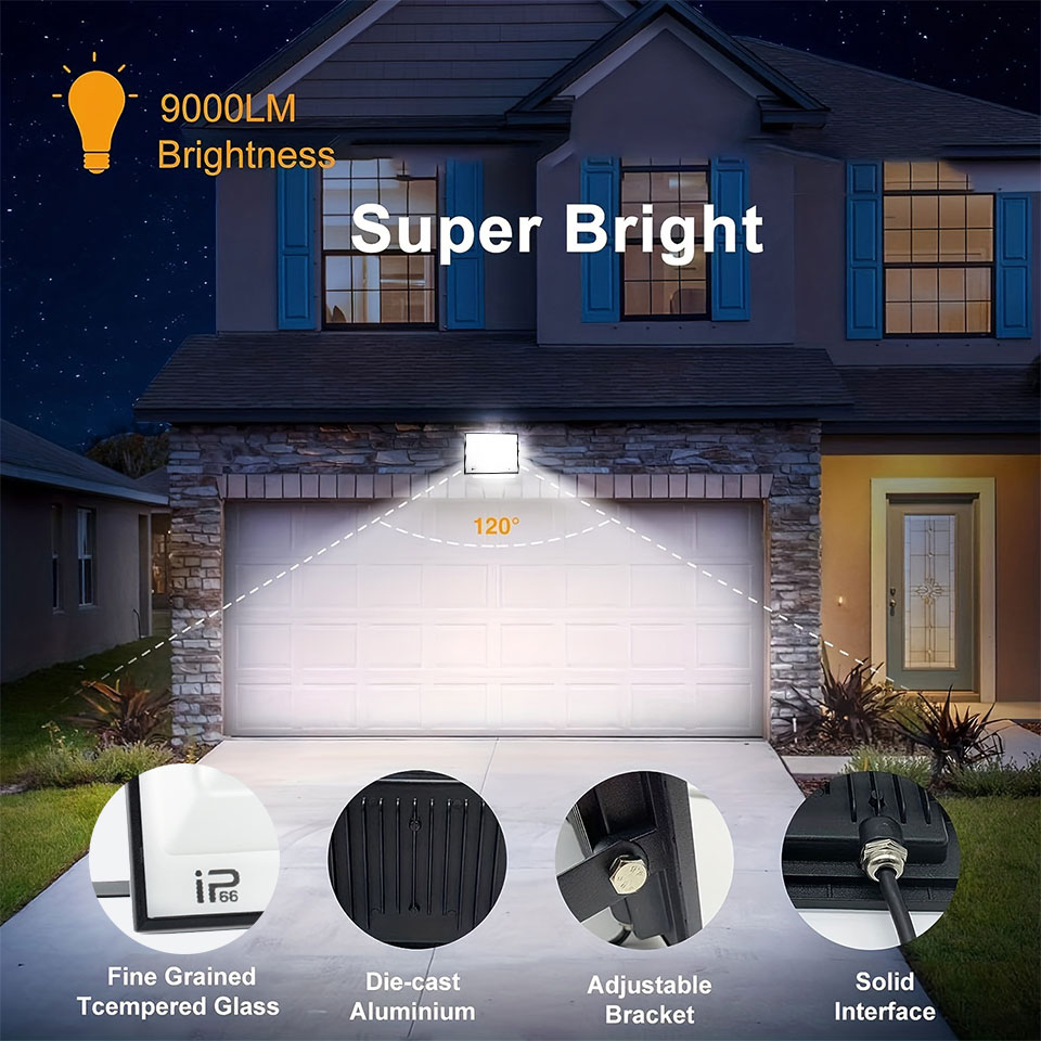 Led Flood Light IP66 Waterproo - Photography Lighting Uk ulasan dan harga