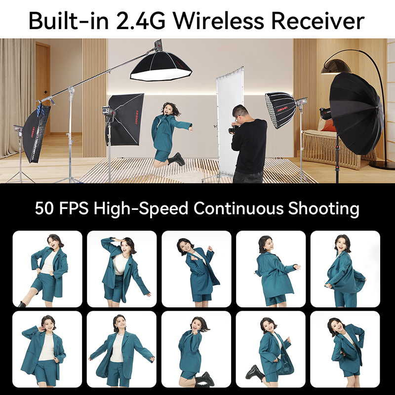 2027  MSN PROII 400/600WS 0.01 - Photography Lighting Wireless ulasan dan harga