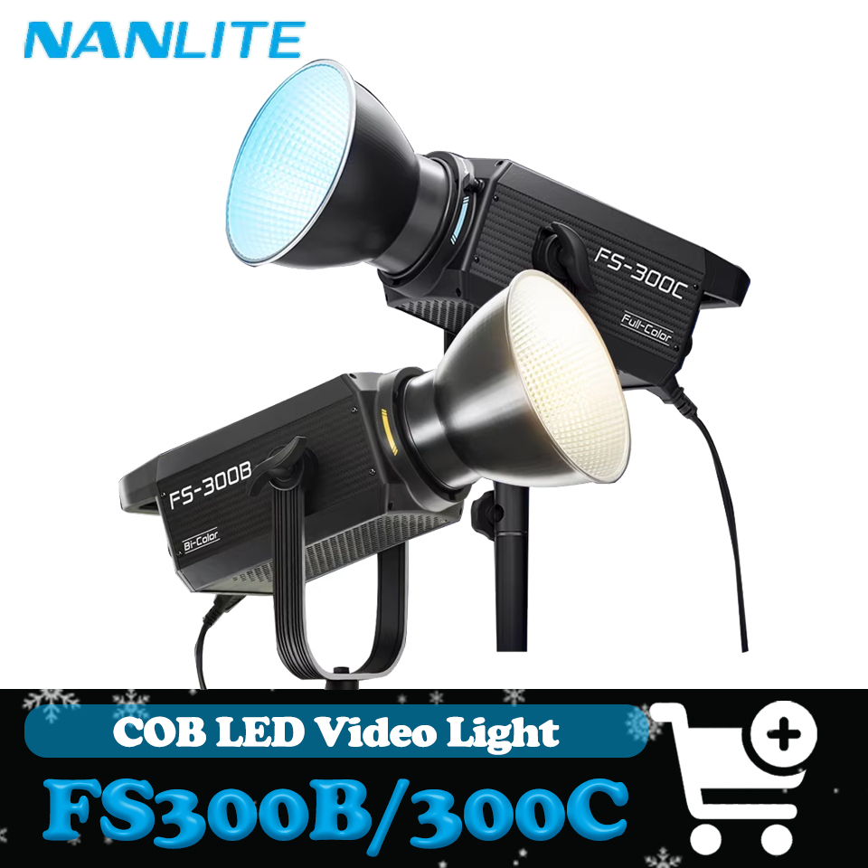 Nanlite FS-300C FS-300B Video  - Photography Lighting Wireless ulasan dan harga