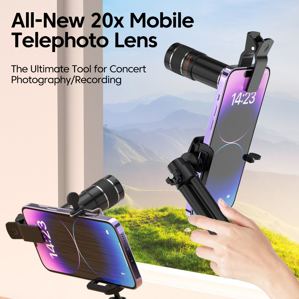 Universal 20x Telephoto Phone  - Lighting In Photography Definition ulasan dan harga